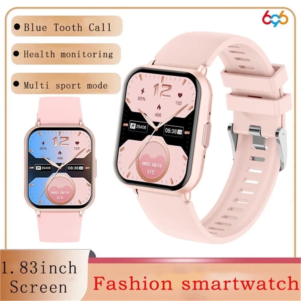 Nuovo Smartwatch con Chiamate Bluetooth per Uomo e Donna, Impermeabile 1ATM, Braccialetto Fitness Sportivo con Notifiche e Musica
