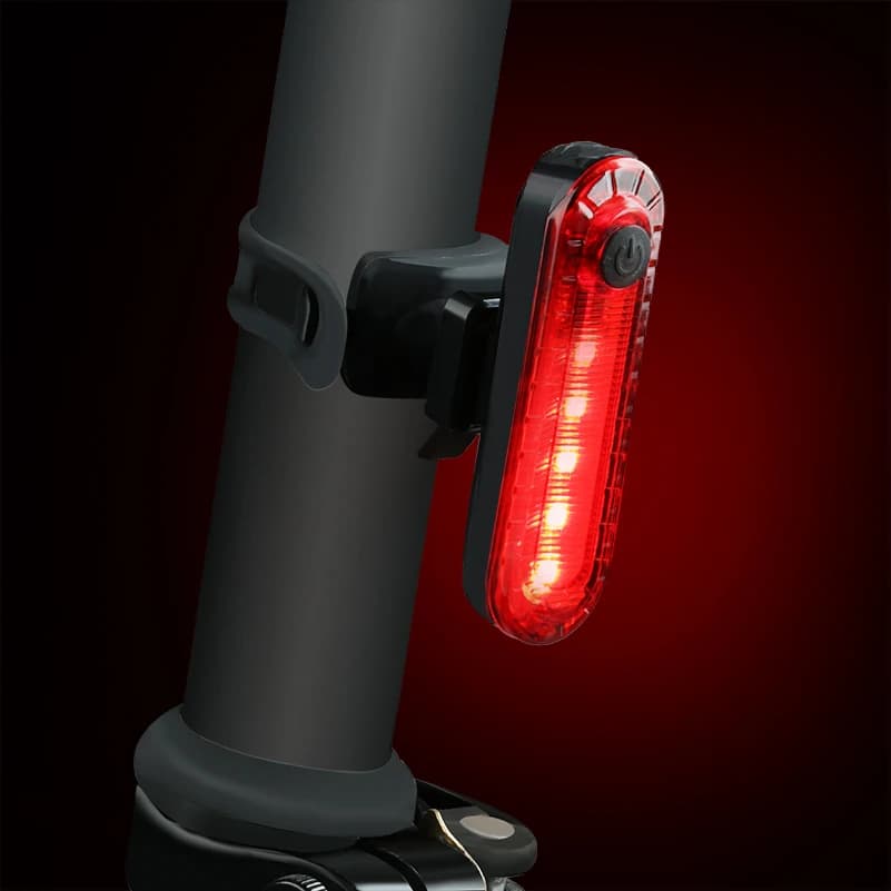 WEST BIKING Mini Bicycle Taillight USB Charging Waterproof Bike Rear Light Cycling Warning Light MTB Road Bike Accessories
