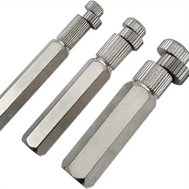3pcs Wrench Set Internal Pipe Extractor Fitting Extractor Broken Pipe Extractor Tool Easy Internal Grip on Pipe Nipples