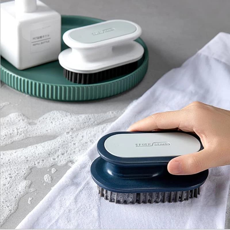 Spazzola per pulizia multifunzionale Spazzola per vestiti in plastica portatile Spazzola per scarpe Spazzola per bucato Spazzola per pulizia mani Spazzola per la casa