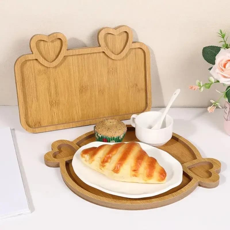 Creative Density Plate Hotel Tray Irregular Shape Simple Snack Fruit Cutlery Irregular Bread Dishes Eco-Friendly Dried Fruit