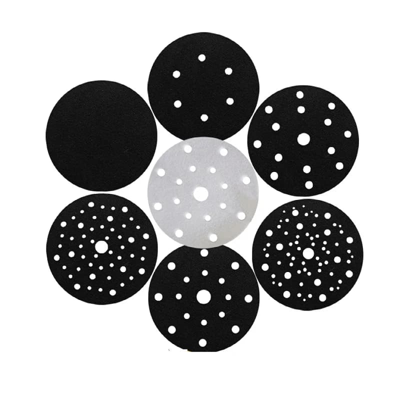 6 Inch(150mm) Ultra-thin Surface Protection Interface Pad for Sanding Pads and Hook&Loop Sanding Discs Thin Sponge