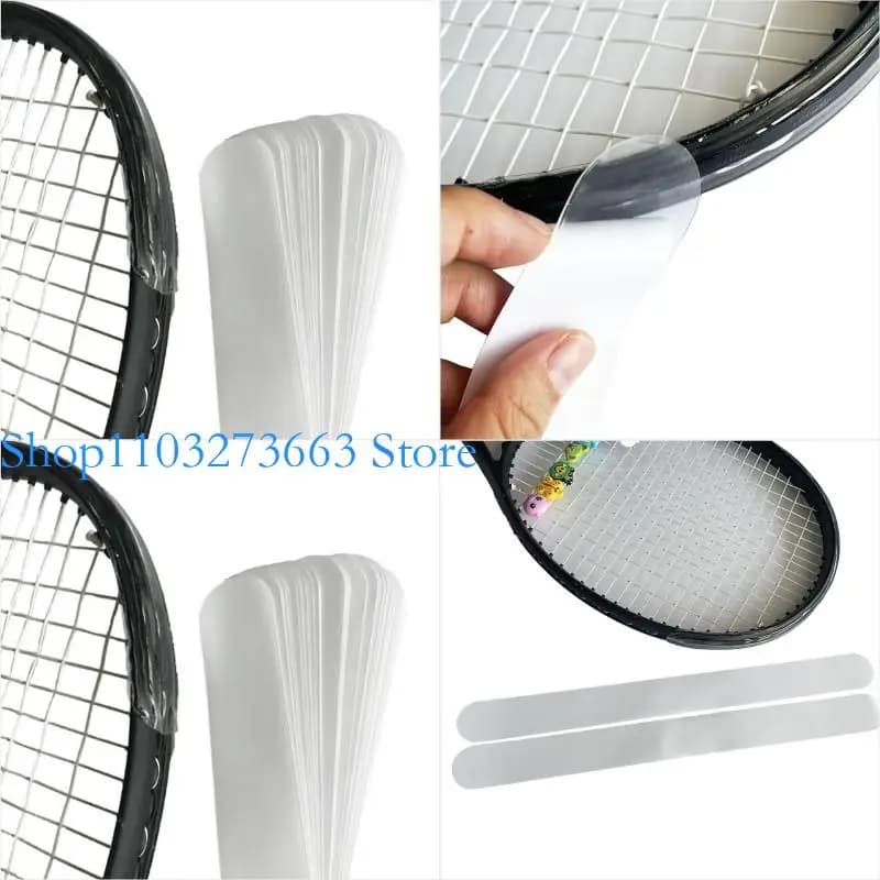 R6fe Rackets Racconti Paddle Head Protections Racquet Head Guard Rackmintons Rackets Protector Clear Sticker Clear