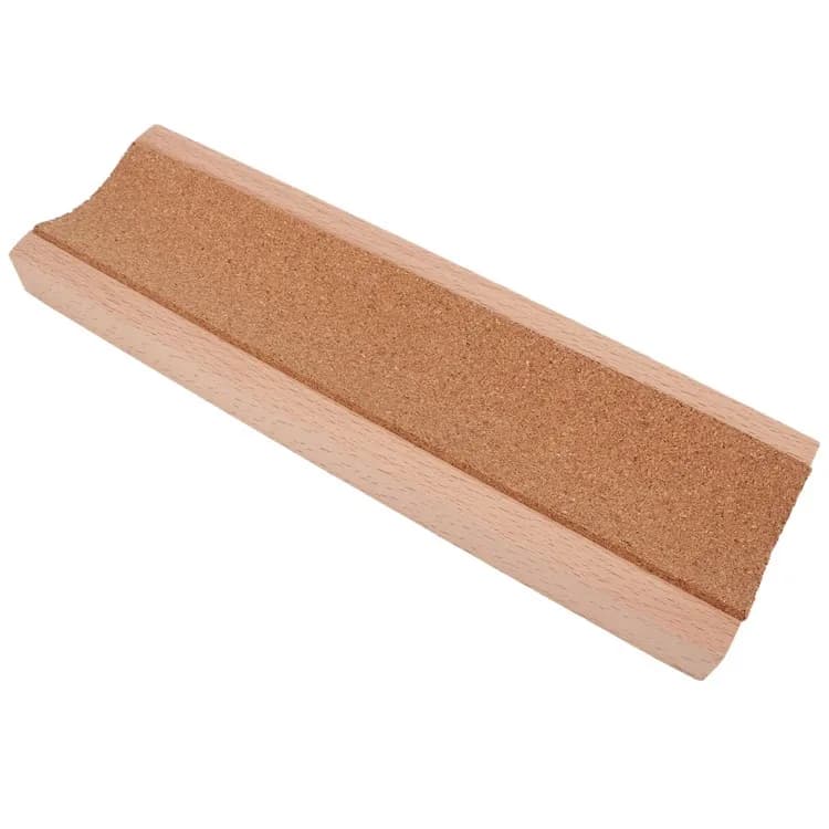 Supporto per poggiatesta per chitarra in legno Strumento per liutaio per chitarre Basso Ukulele Mandolino Banjo 30 X 9 X 2,2 cm Colore legno
