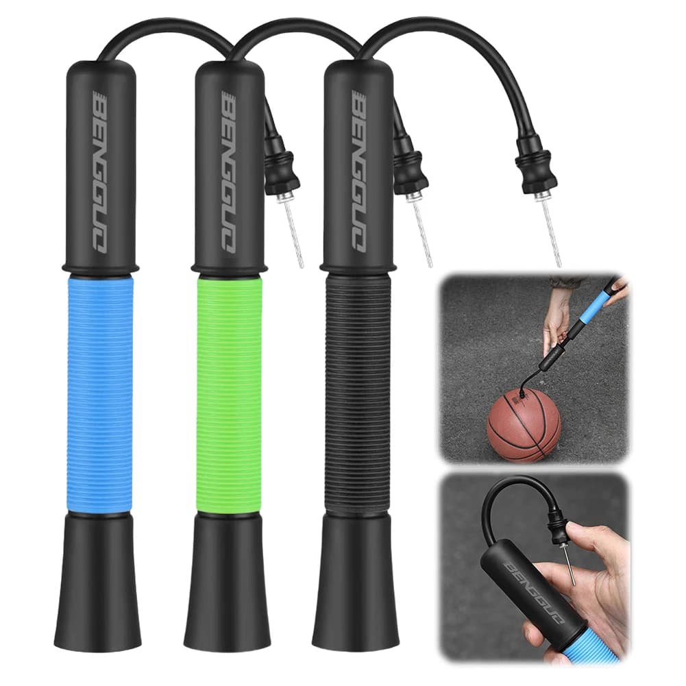 30PSI Ball Inflating Pump Portable Air Pump Professional Hand Pump for Balloon Volleyball Basketball