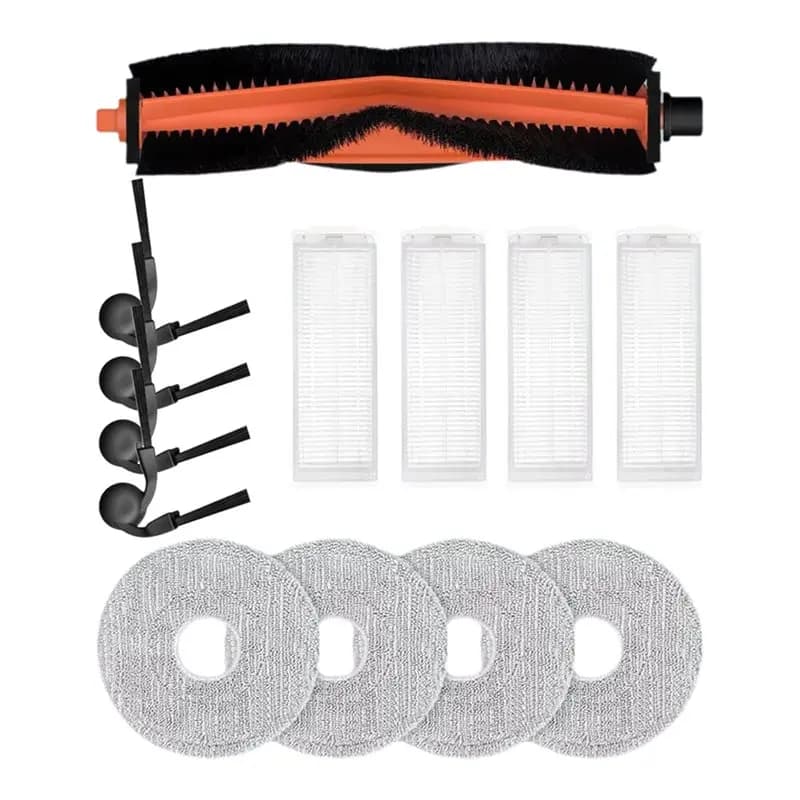 A67Z Per Xiaomi Robot Aspirapolvere S40 Pro/OV71GL Parti di Ricambio-Spazzola Principale Spazzola Laterale Filtro HEPA Mop Panno Accessori