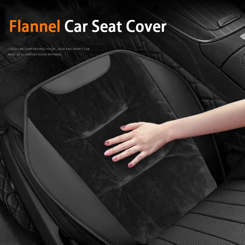 Flannel Car Seat Cover Seat Cushion For Peugeot 3008 5008 206 207 208 301 306 307 308 T9 408 508 607 4008 406 407 2008 SW CC GT