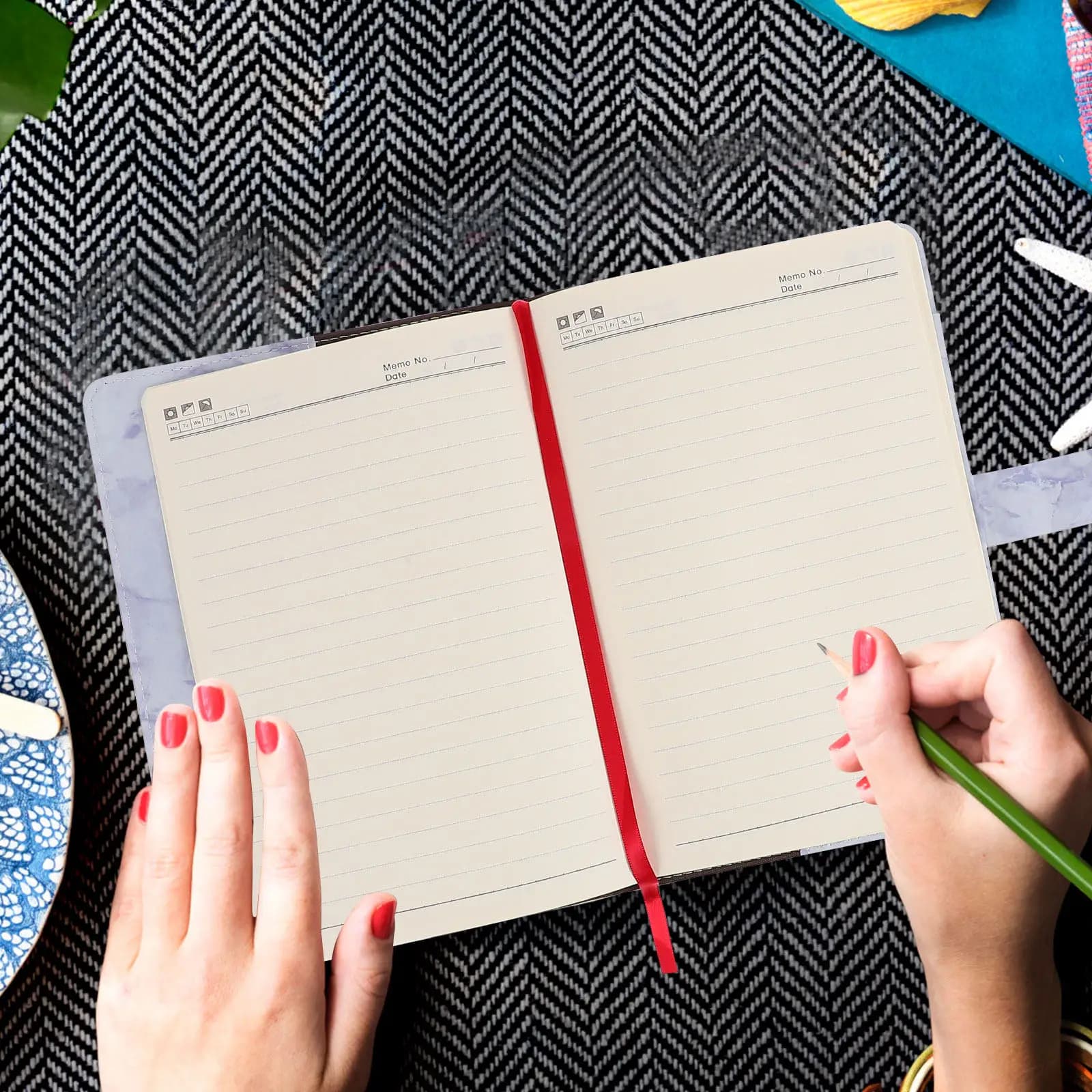Diario Portatile con Lucchetto a Combinazione, Quaderno per Studenti e Professionisti, Agenda Segreta Multifunzione, Pianificatore Giornaliero