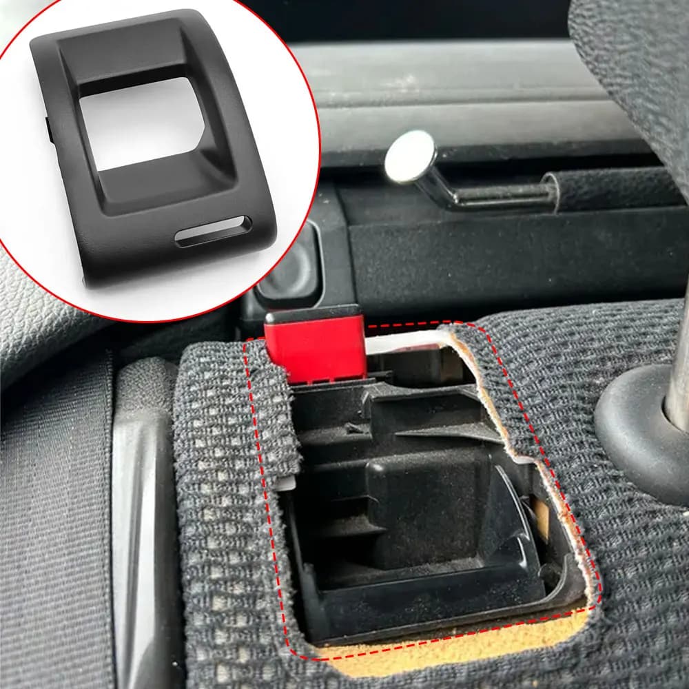 Interior Car Seat Rear Padded Buckles Trim Cover Panel Deflector Closure Hands For VW Passat B6 B7 CC 3C9885893 3C9885894