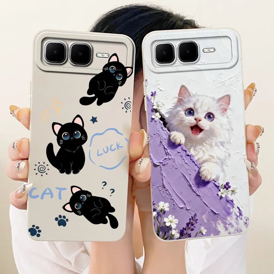 For Infinix Smart 10 Plus Phone Case Lovely Pattern Shockproof Cover For Infinix Smart 10Plus X6725B_C Soft Silicon Jelly Cases