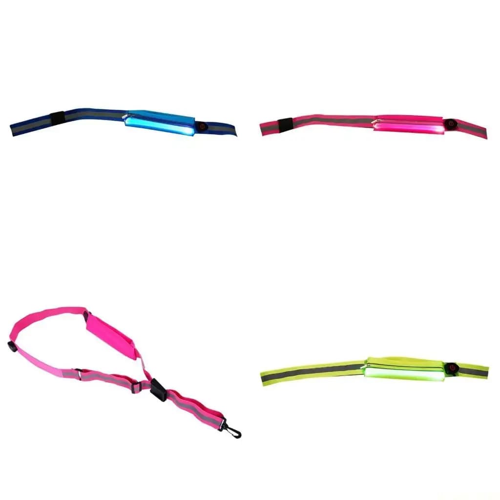 M5TC LED reflective belt band for jogging, running, cycling, walking, motorcycle