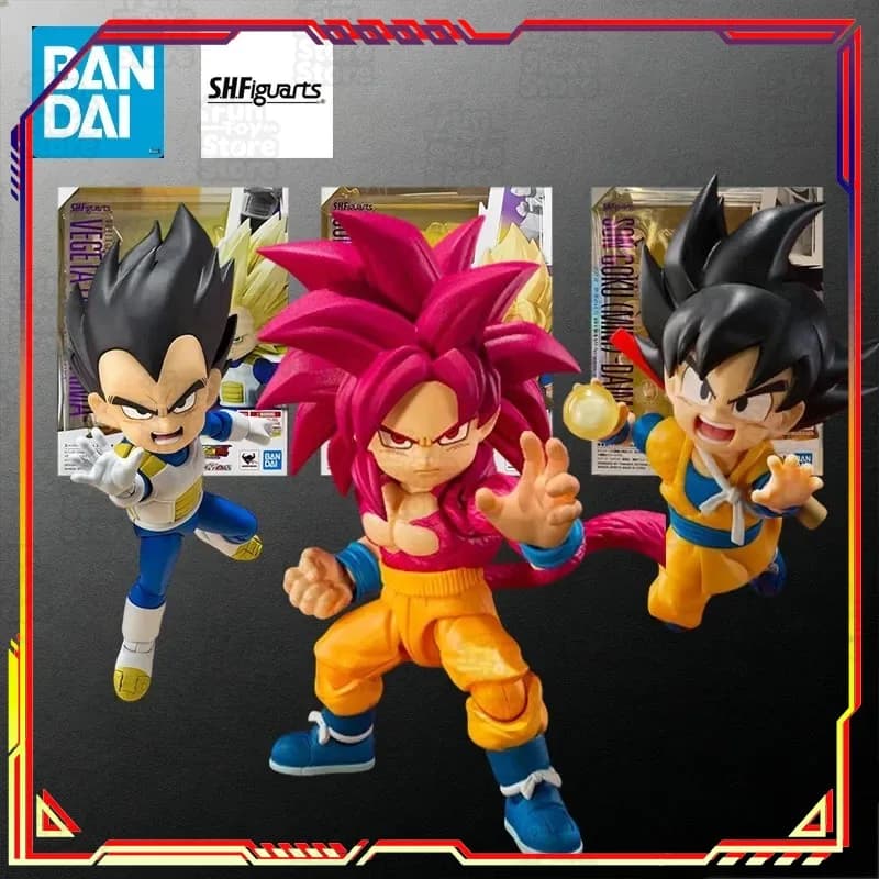 Bandai S.H.Figuarts Dragon Ball DAIMA Super Saiyan Piccolo Son Goku Action Figure Anime Modello da Collezione Ufficiale con Licenza