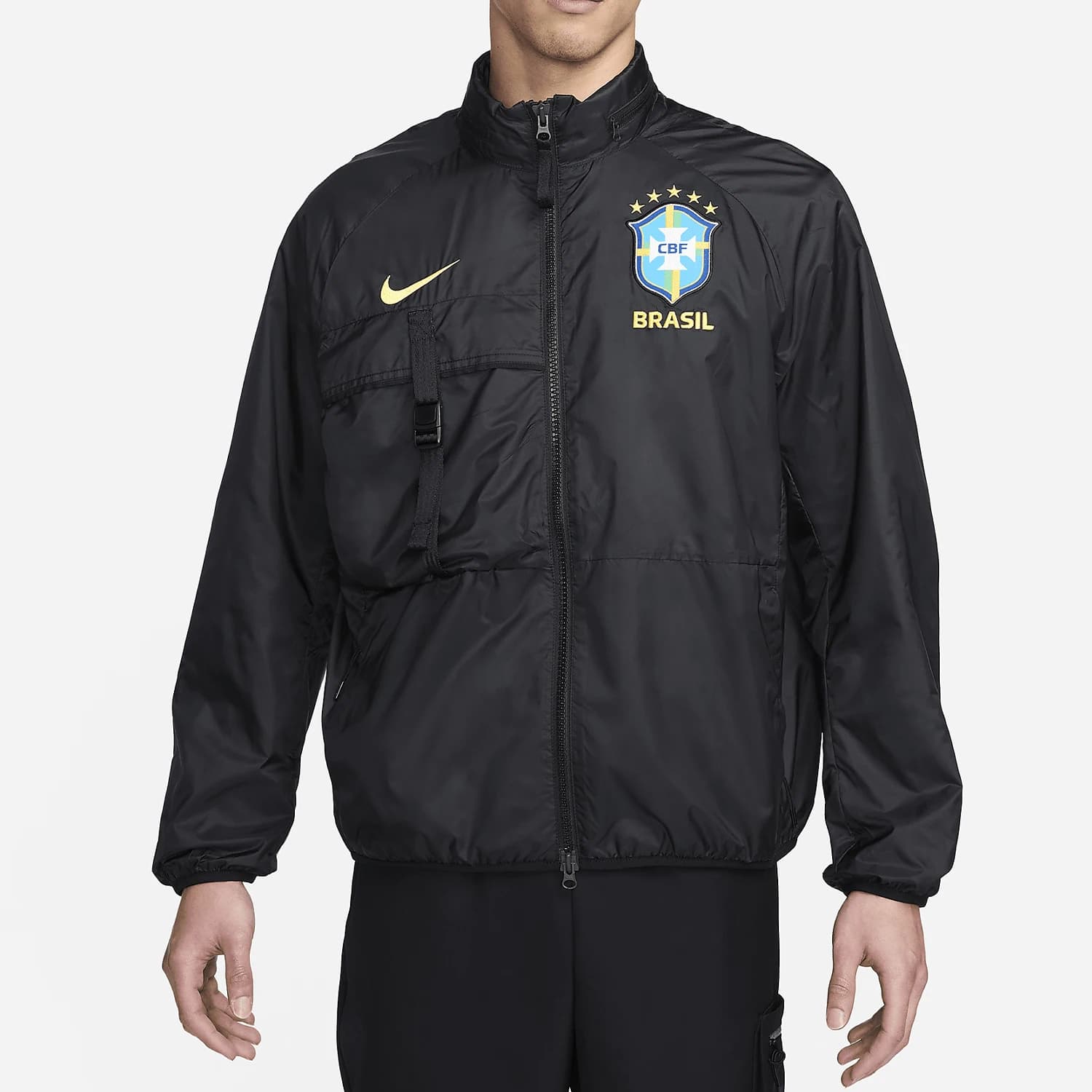 Nike Original New Season FZ8359-010 Men's Zippered Football Jacket