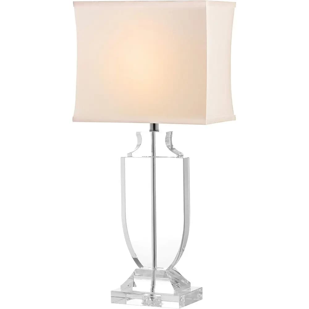 Crystal Urn Table Lamp, 26-inch, LED Bulb Included, Suitable for Bedroom, Living Room, Home Office, Desk, Nightstand