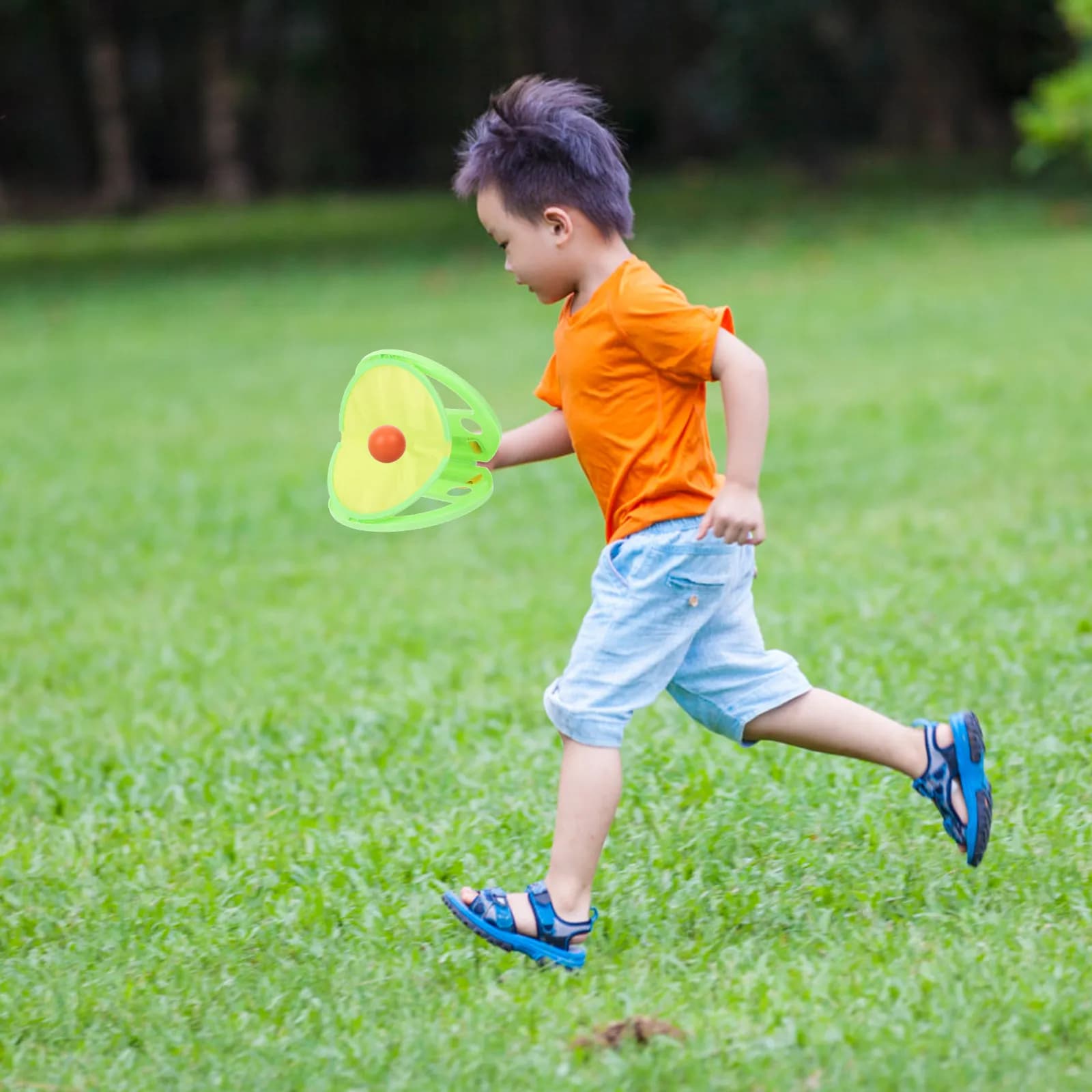 1Set Toss and Catch Ball Set ABS Educational Interactive Plaything for Indoor Outdoor Family Fun Birthday Party Playground Beach