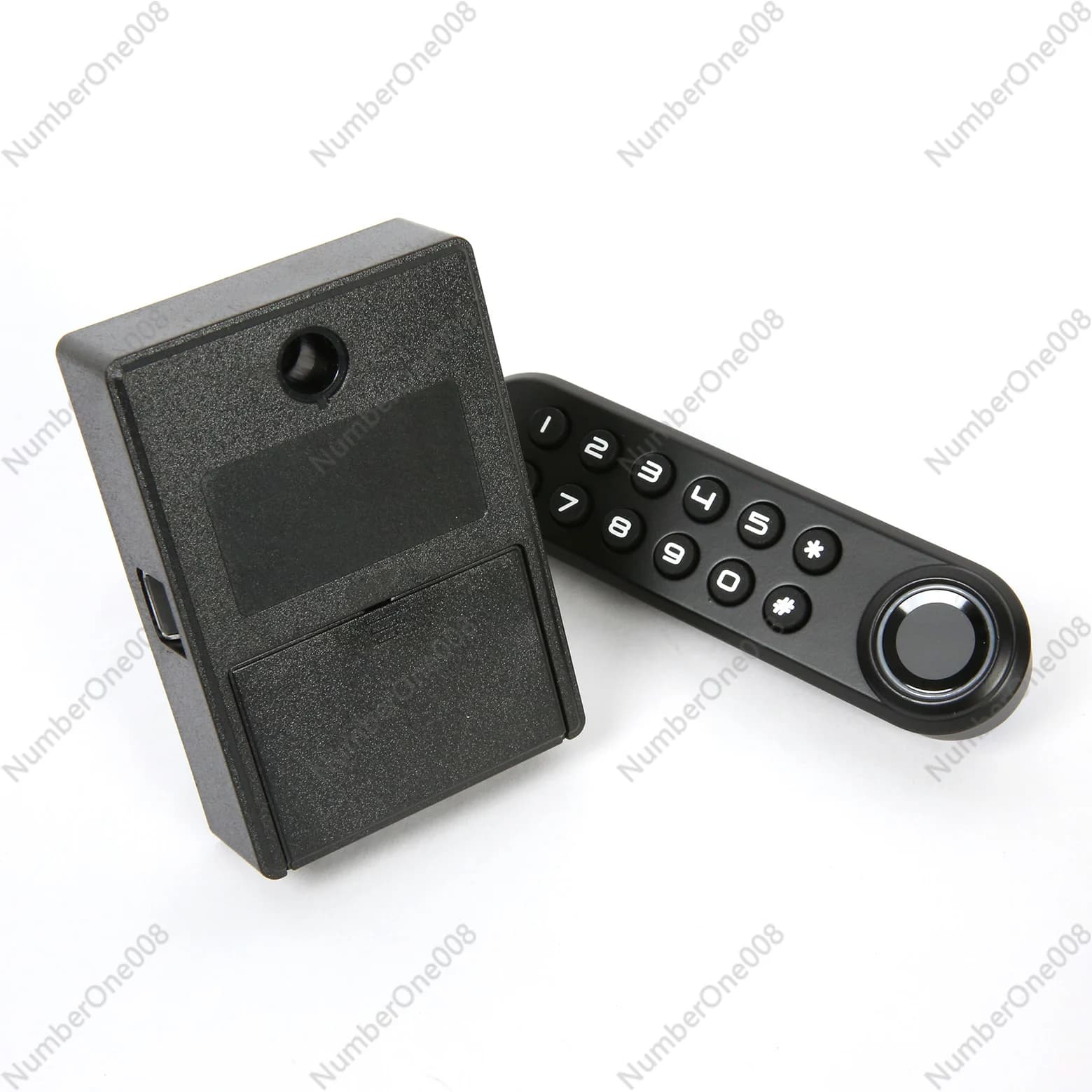 Cassetto per mobili in legno fai-da-te per ufficio domestico Serratura intelligente per armadietto con impronte digitali con chiave USB
