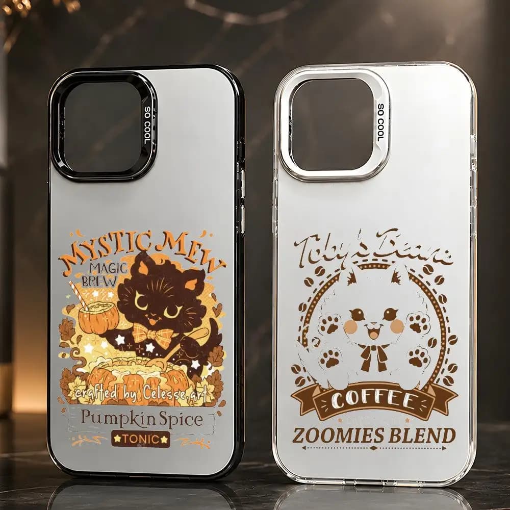 hardworking cat Phone Case Iridescent TPU Soft-Touch Protective Case for iPhone 11 12 13 14 15 16 17 Pro Max