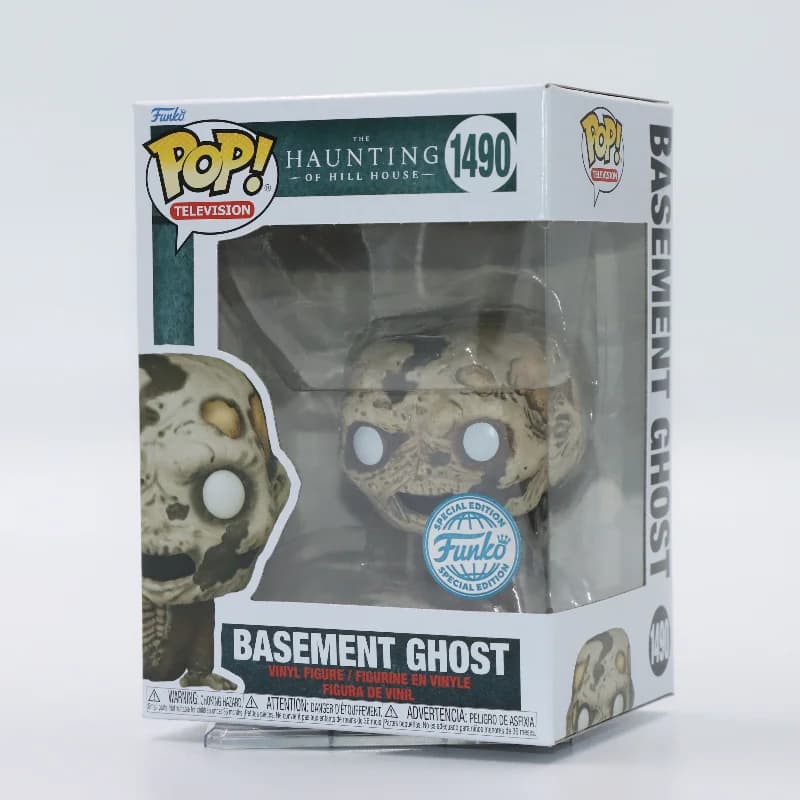 Funko Pop Original The Haunting of Hill House Action Anime Figure BASEMENT GHOST # 1490 Figura in vinile Raccogli regalo giocattolo per bambini