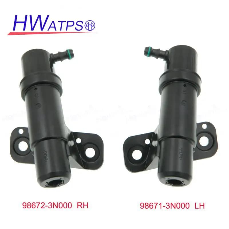 Washing Water Nozzle Headlight Cleaning 98671-3N000 LH 98672-3N000 RH For Hyundai Kia Sonata V 5902-06-0171P Washer Fluid Jet