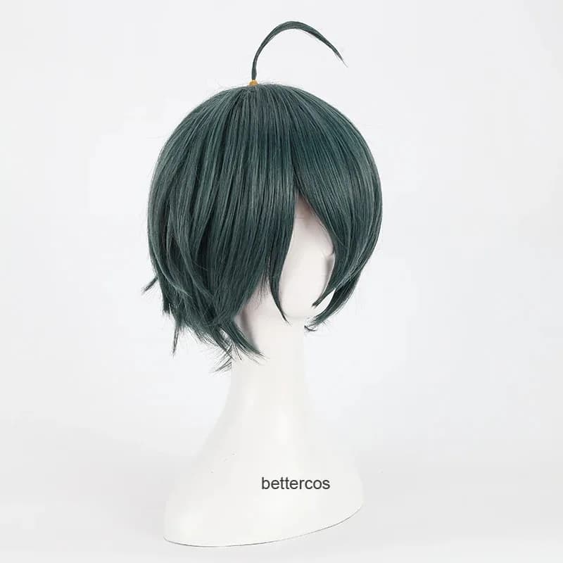Danganronpa V3: Killing Harmony Shuichi Saihara Cosplay Wigs Short Heat Resistant Synthetic Hair + Wig Cap