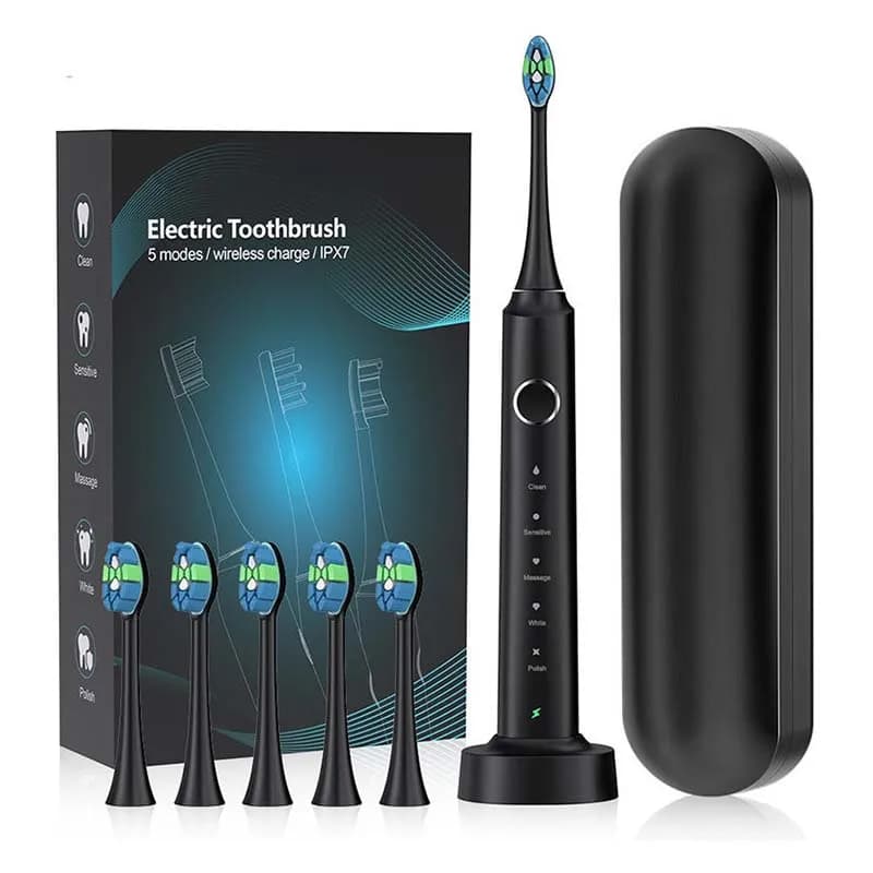 Rechargeable Ecological Electric Brush for Home & Travel, Oral Care, Battery Wireless Brush