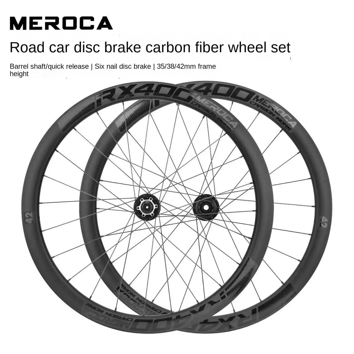700C Ultraleggero Bici Da Strada In Fibra di Carbonio Ruote Tubeless Cerchi BITEX Tirare Dritto Mozzi 35mm 38mm 42mm Telaio Ruota Bici Alta