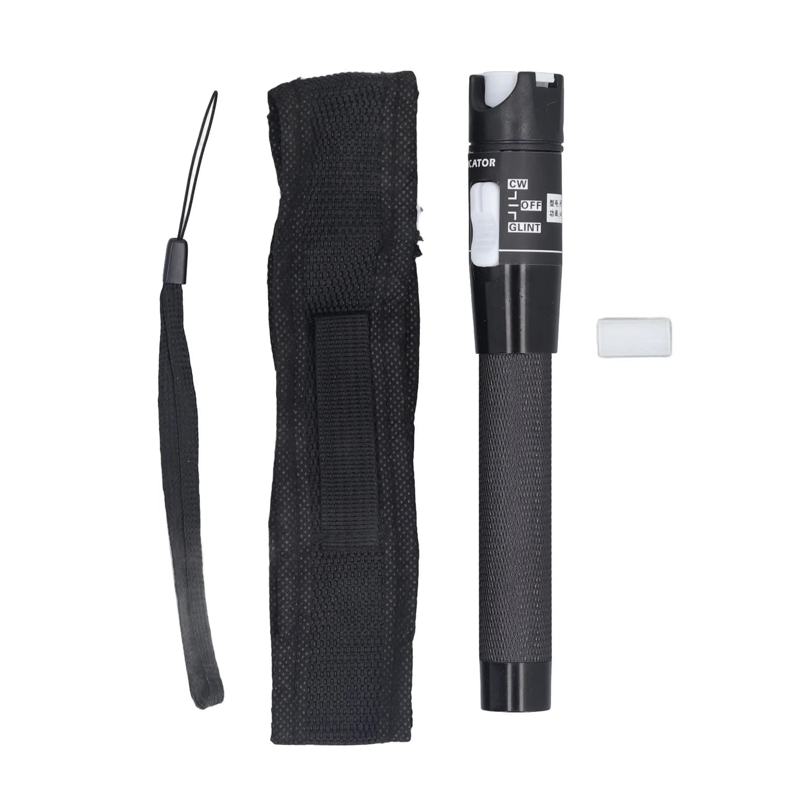 Penna per test in fibra ottica da 80 MW Rilevatore di guasti visibili da 80 km Tester per fibra portatile senza contatto Connettore universale da 2,5 mm