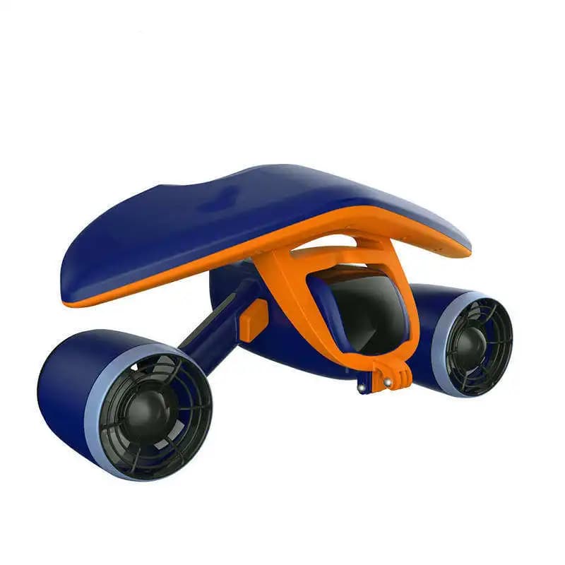 Scooter Subacqueo Elettrico Professionale a Doppio Motore, Attrezzatura Impermeabile per Immersioni, Snorkeling e Nuoto, Regolabile e Resistente