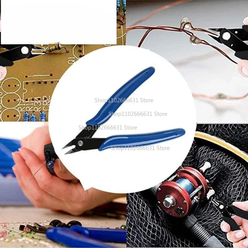 1Pcs 170 ful Clamp DIY Electronic Diagonal Pliers Side Cutting Nippers Wire Cutter 3D printer parts
