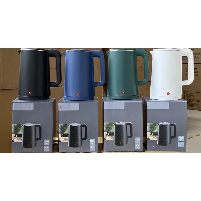 Electric kettle Stainless steel household European plug Open kettle Water heater Electric fast pot