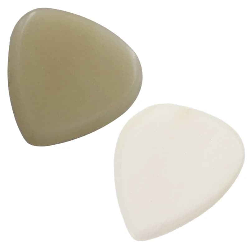 Plettri per chitarra 1Pc, plettri per chitarra in osso di bue tinta unita 30x33mm plettri per chitarra per basso, chitarra elettrica, chitarre acustiche