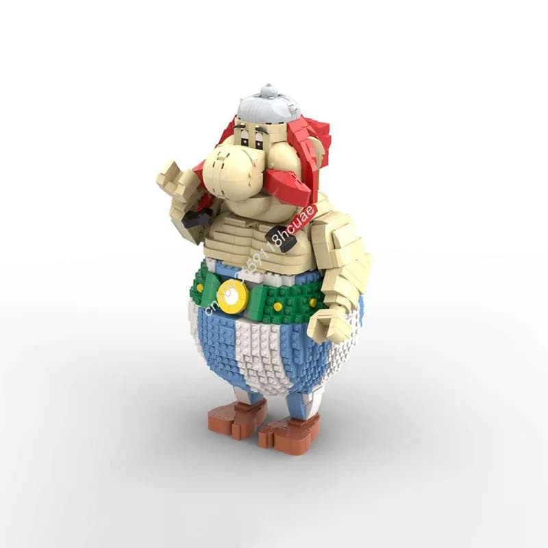 1970PCS MOC Asterix Obelixss Robusta Gaulish Warrior FAI DA TE Creativo Building Blocks Bambini Epic Adventure Regalo