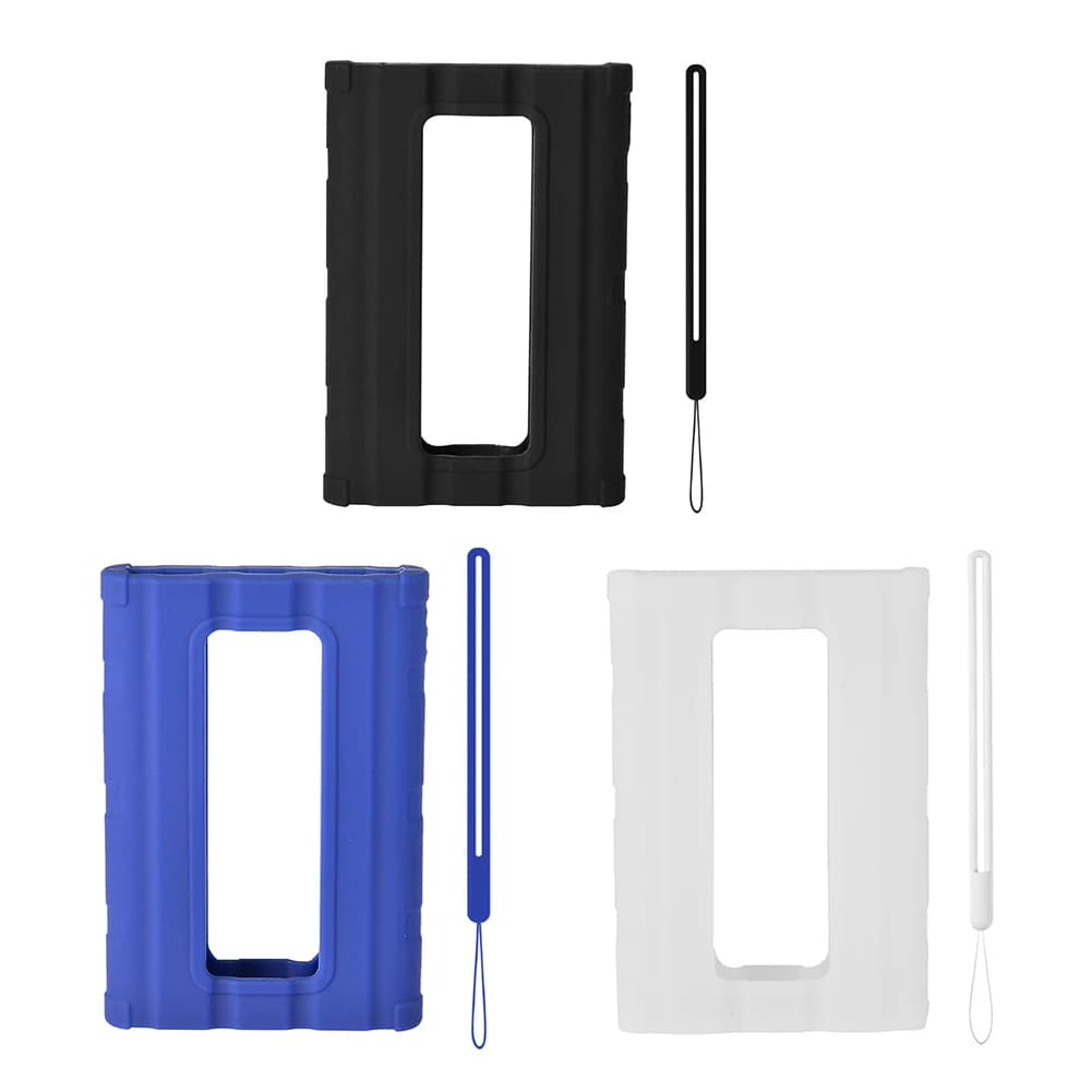 Custodia Protettiva in Silicone Anti-caduta per SSD Esterno con Cordino per Samsung T7 Shield SSD Portatile