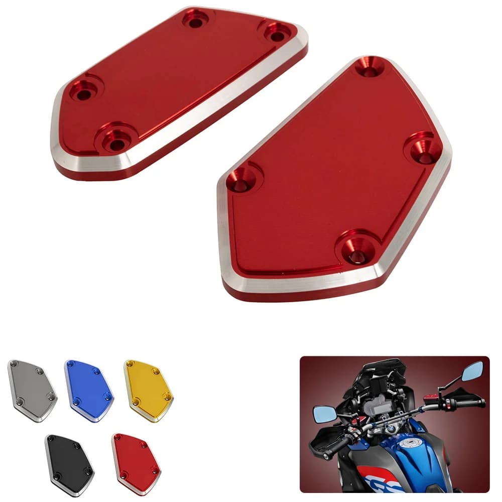 Misura per BMW R 1200RT LC/R 1200GS LC Adventure 2014-2016 Freno Anteriore Frizione Serbatoio Fluido Tappi di Copertura Accessori Moto