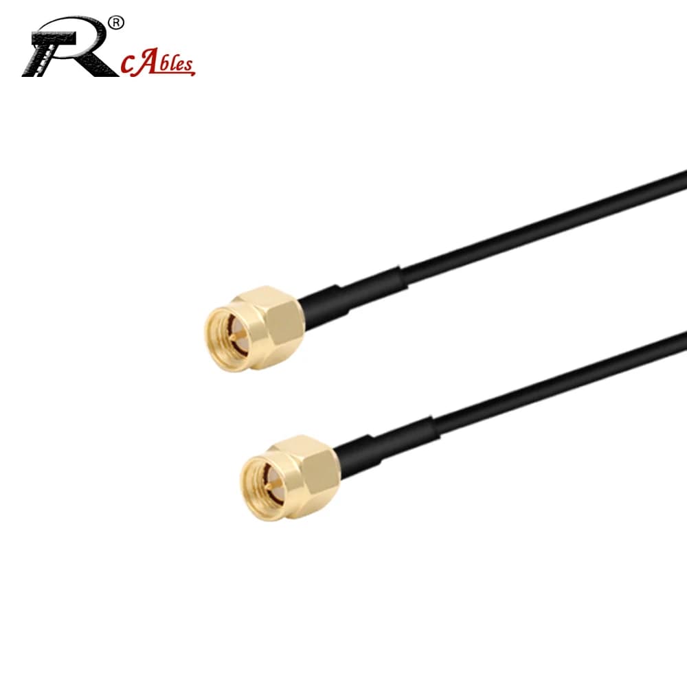 Cavo coassiale RF LMR100 Cavo di prolunga connettore SMA maschio-femmina Cavo di alimentazione in rame Antenna router scheda di rete WiFi
