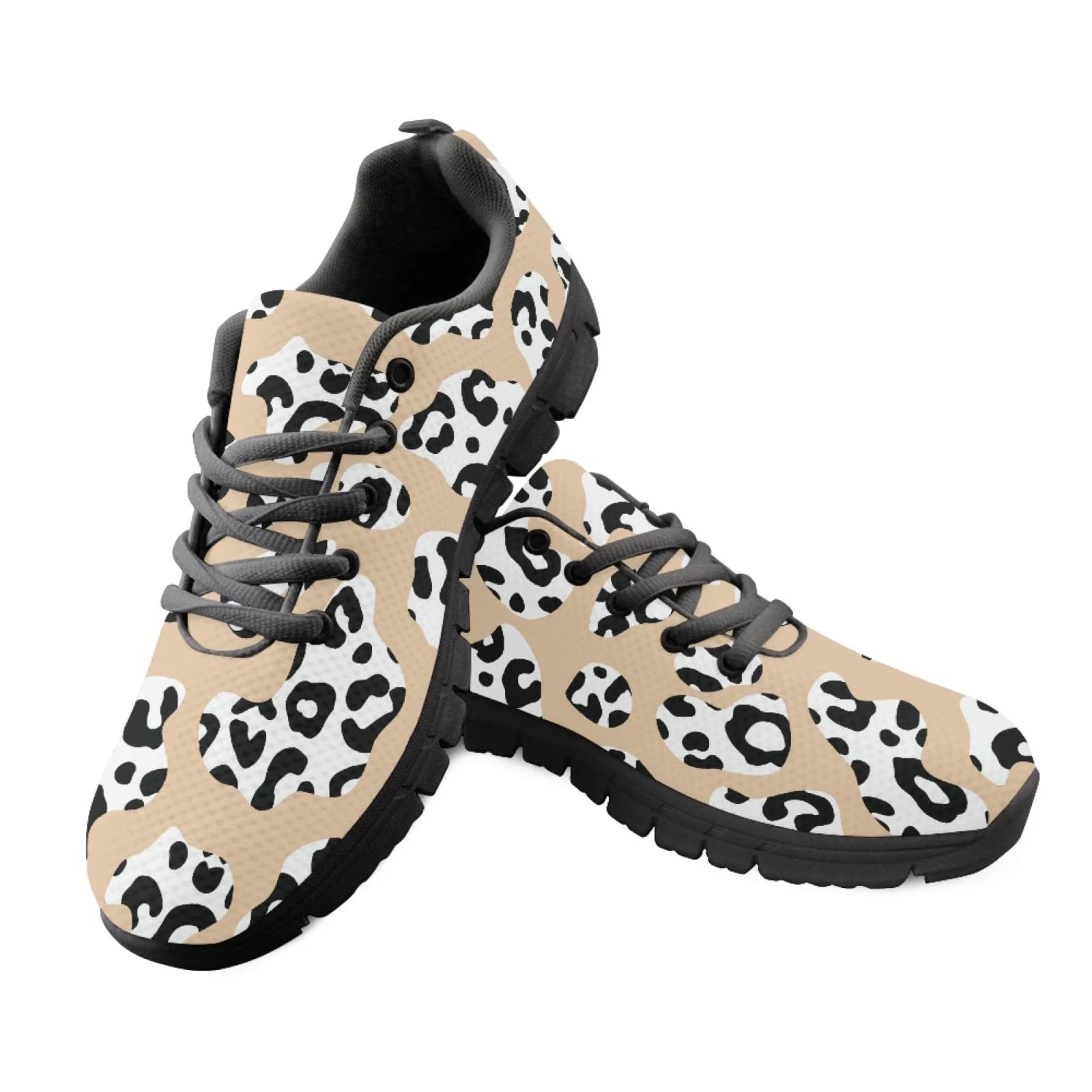 INSTANTARTS Mesh & EVA Running Sneakers with Shock Absorb, Light Flexible Athletic Shoes for Travel