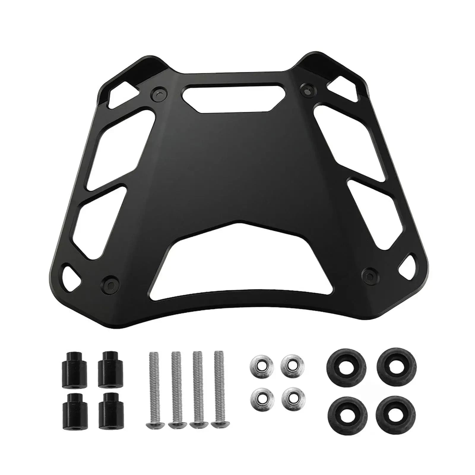 Supporto per Bauletto Moto, Installazione Rapida, Portapacchi Posteriore in Alluminio per UTV, Compatibile con Can AM Spyder