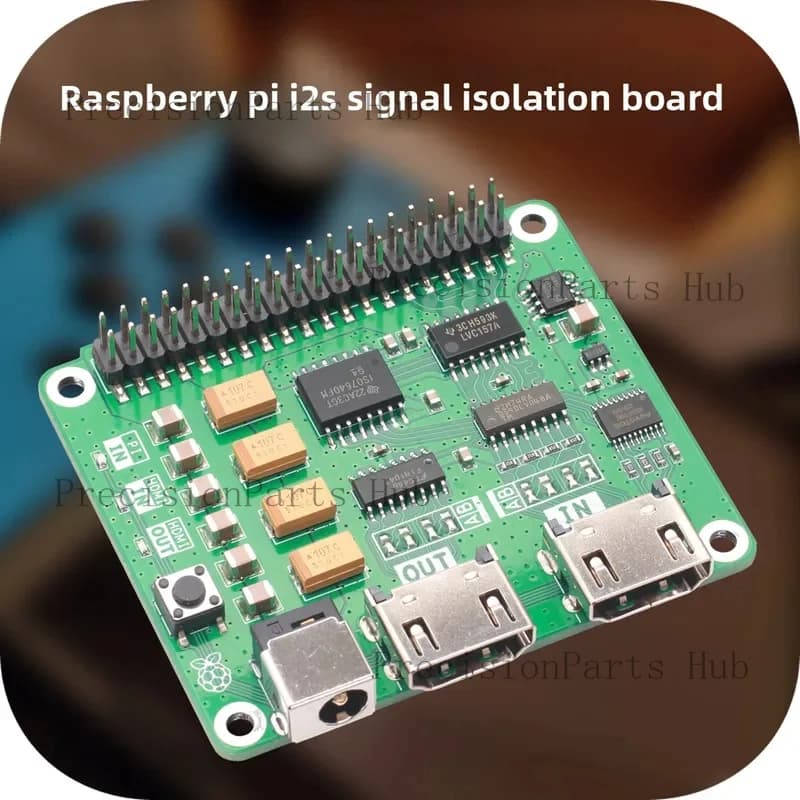 Scheda di espansione per isolamento segnale I2S Raspberry Pi, Decoder DAC HDMI a I2S AK4493 ES9038