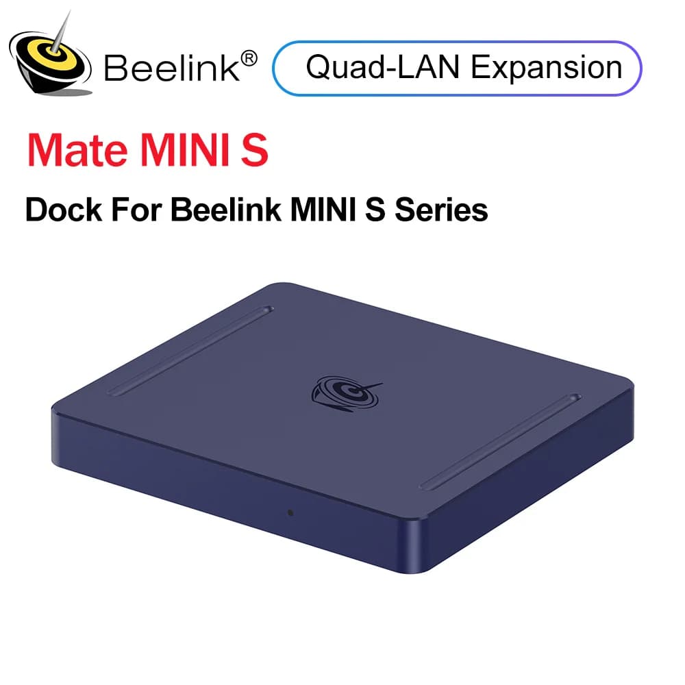 Beelink Mate Mini S Docking Station per MINIS MINI S12 MINI S13 Serie MINI PC Desktop portatile Computer da gioco