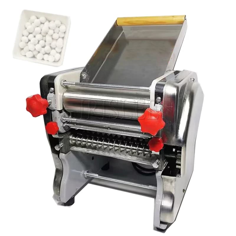 Macchina per tagliatelle elettriche Macchina per pasta per spaghetti da tavolo in acciaio inossidabile Rullo per impastare la pasta