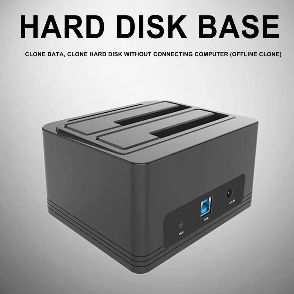 SSD3.5/ 2.5 pollici disco rigido esterno docking station dissipazione del calore USB3.0 per disco rigido HDD/SATA Dropshipping all'ingrosso caldo