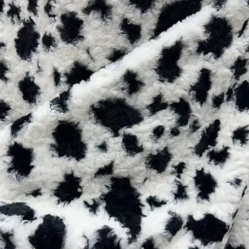 Tessuto in pelliccia di coniglio spazzolato da 1 yard, per gilet, giocattoli, scarpe, cappelli, tessuto in pelliccia per abbigliamento