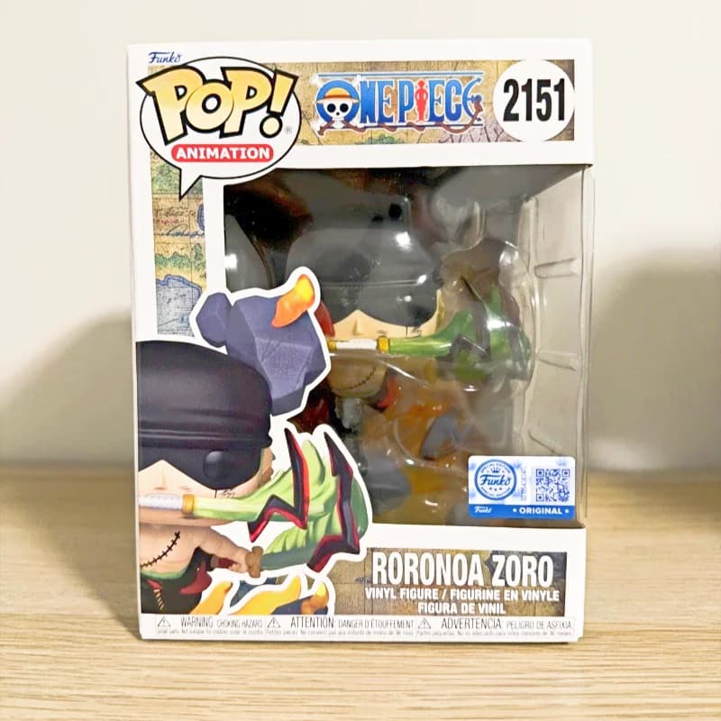 Funko Pop One Piece Zoro Stile Maestro 2151 # Statuetta da Collezione Anime, Action Figure Anime Regalo per Ragazzi e Ragazze per la Festa dei Bambini