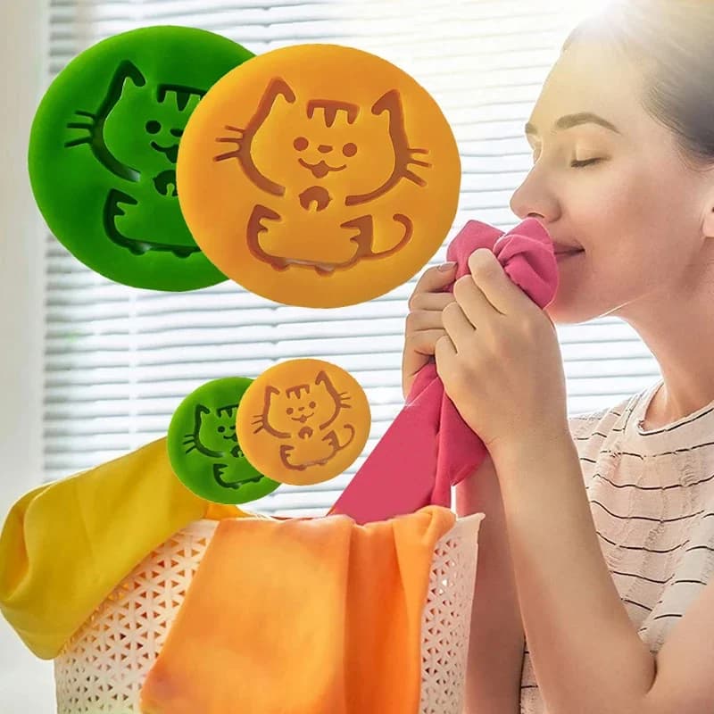 Cute Pet Hair Remover lavanderia lavatrice Catcher riutilizzabile Pet Fur Lint Dog Hair Catchers lavanderia Ball pulizia del bagno