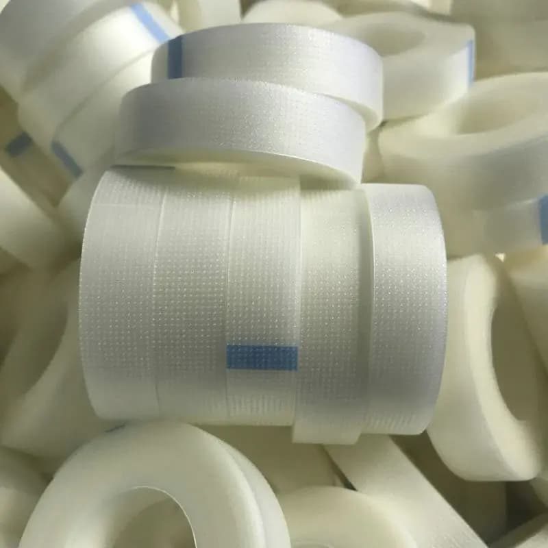 24 pezzi di nastro in PE da 1,25 cm x 9,1 m, nastro plastico impermeabile e traspirante, nastro impermeabile da 2,5 cm x 9,1 m, rotolo di nastro in PE per la pelle.