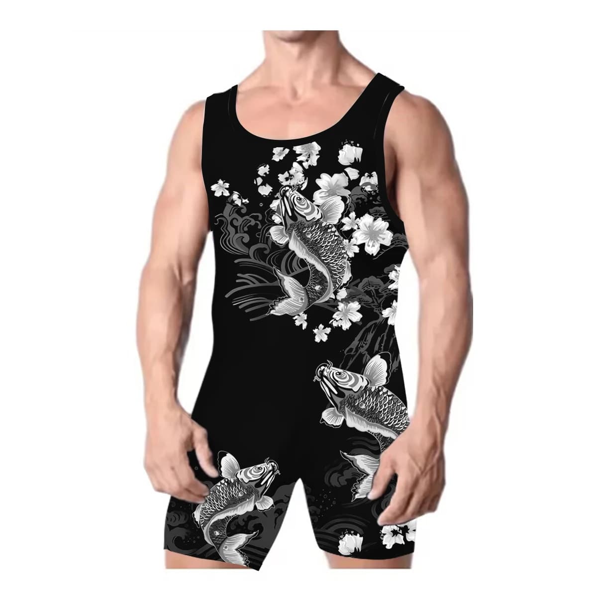 Men sportswear, pantyhose, triathlon suit, competition fitness suit for children and adolescents