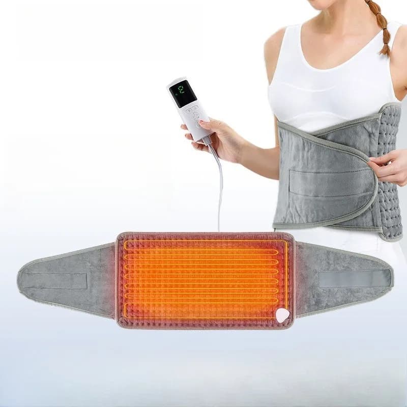 Coperte elettriche da 75 W Prodotti riscaldanti Cintura Impacco caldo Controllo intelligente della temperatura Riscaldamento rapido per uso domestico a 9 livelli