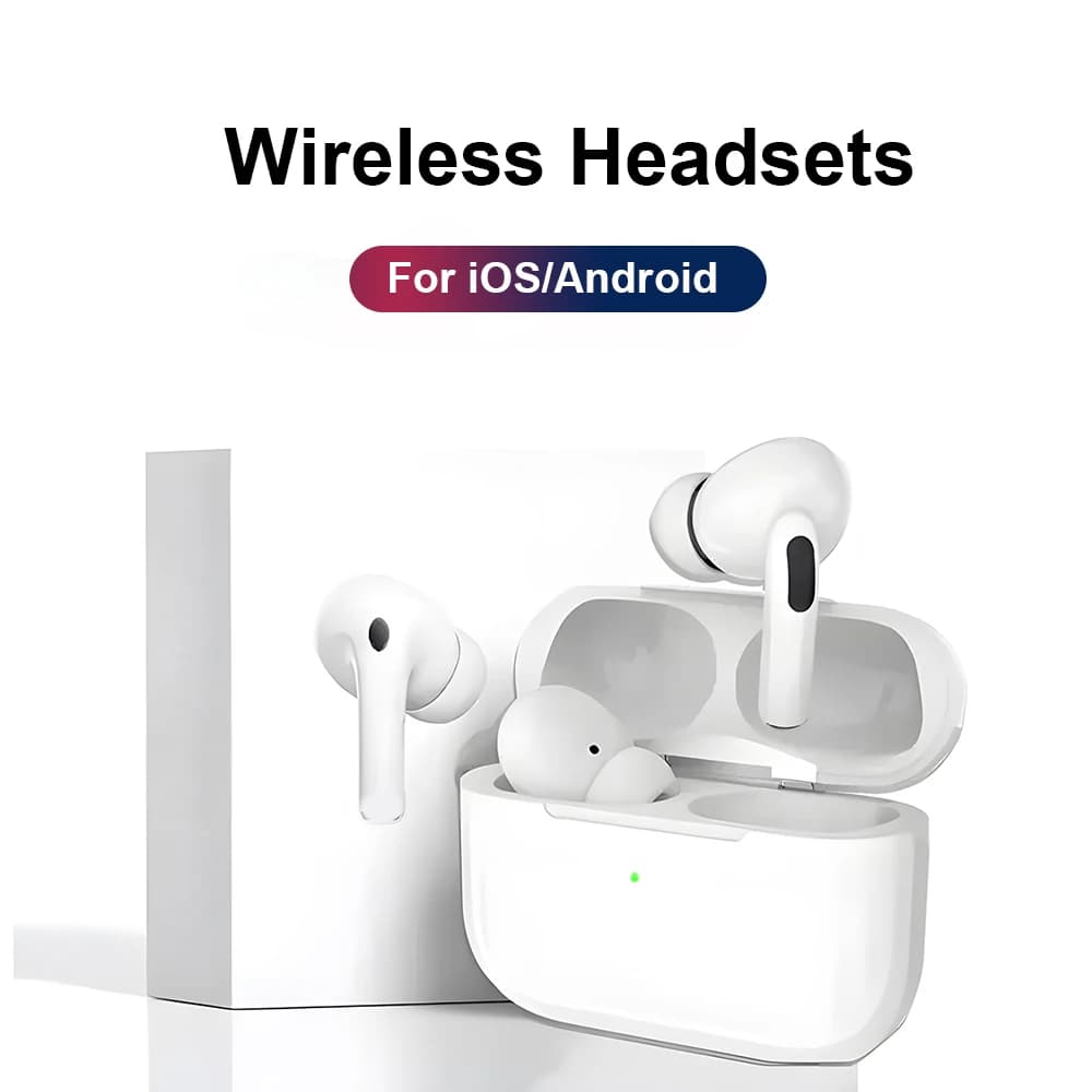 Airs Pro Wireless Headphones Bluetooth earphones TWS with pop-up window Siri Waterproof Touch Control positioning for Ios