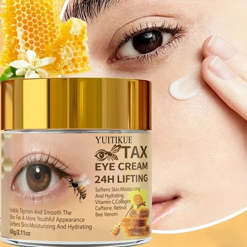 YUITIKUE Cream Contour Eyes to the Veil of Bees 24H Effect Lifting, Softening, Moisturizing, Rassodante, for a Visibly smooth and jovane appearance