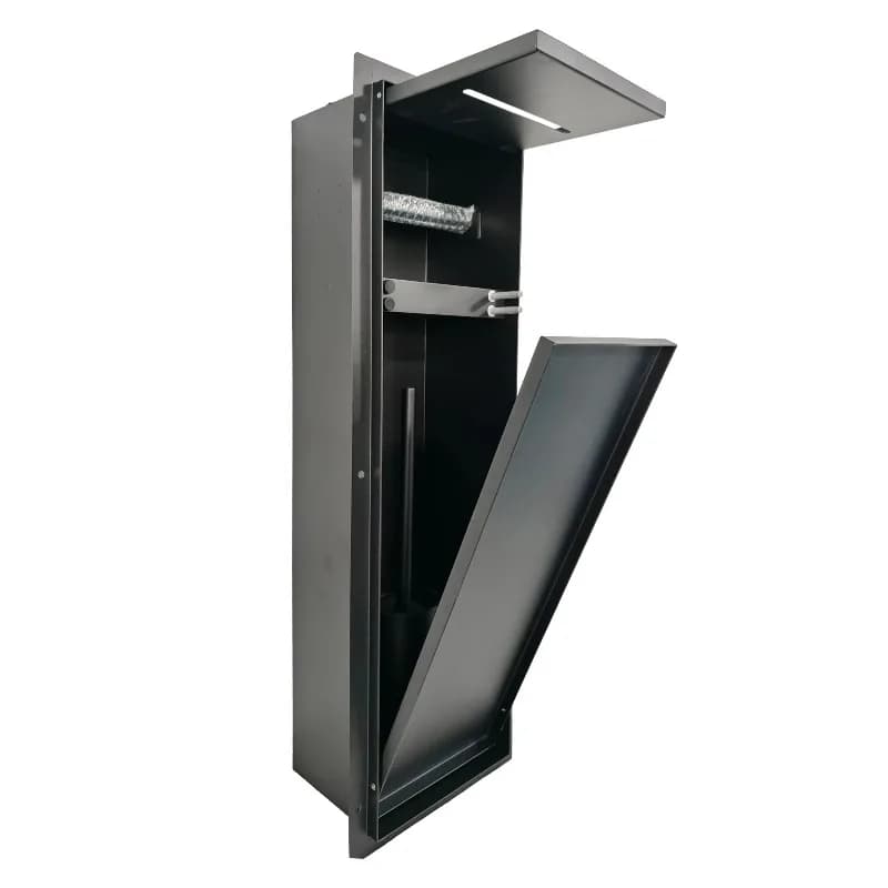 Portarotolo di carta igienica a scomparsa in acciaio inox 304, con supporto per rotolo di carta integrato nel piattello, per bagno.